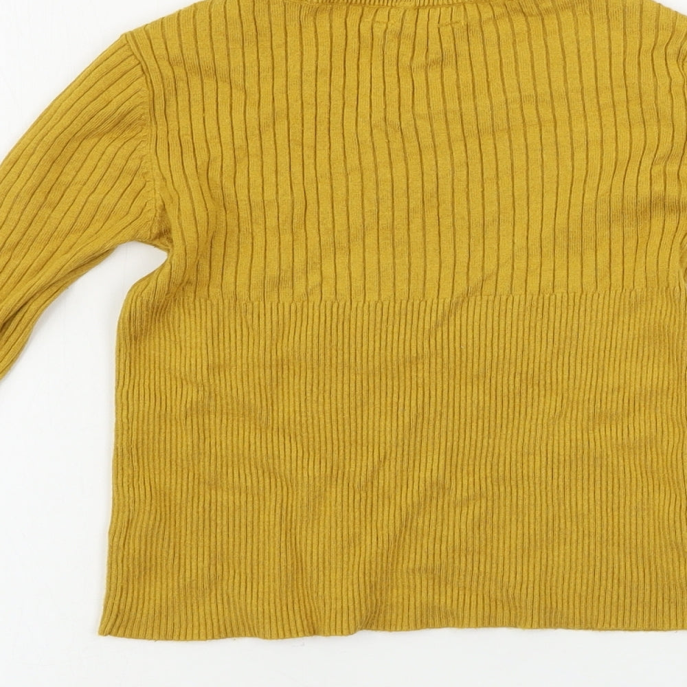 Candy Girls Yellow   Pullover Jumper Size 10 Years