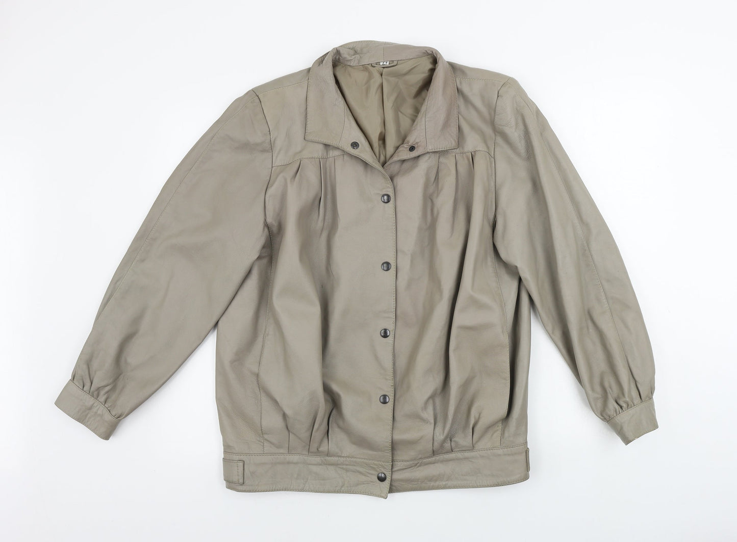 Preworn  Womens Beige   Jacket Coat Size 14