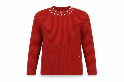 Front view of candy girls’ brown jumper, size 11, years