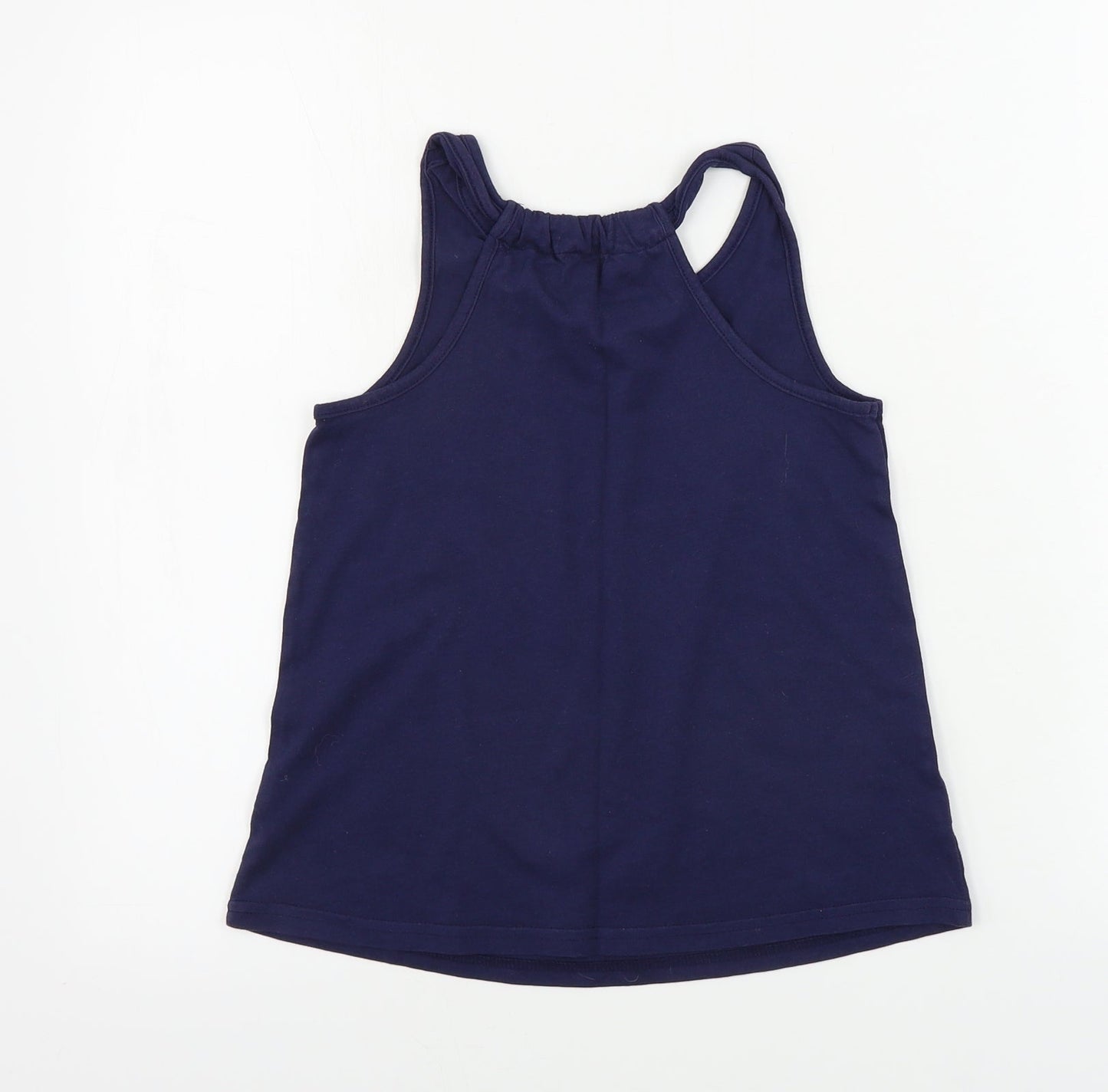Nutmeg  Girls Blue   Basic T-Shirt Size 9-10 Years