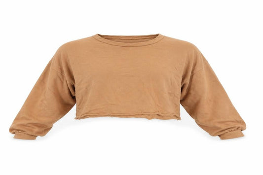 PRETTYLITTLETHING Womens Brown   Pullover Jumper Size 8