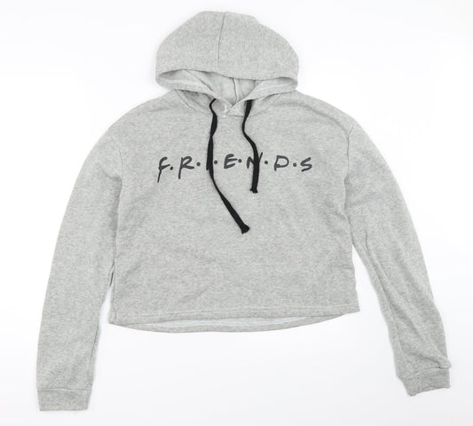 Preworn Womens Grey   Pullover Hoodie Size L