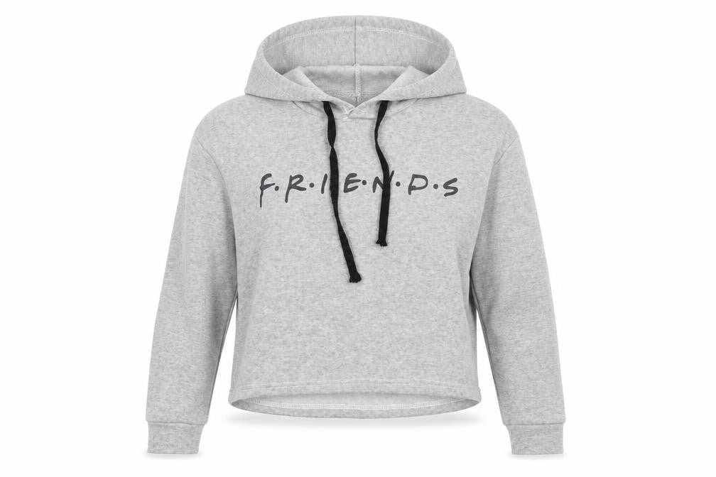 Preworn Womens Grey   Pullover Hoodie Size L