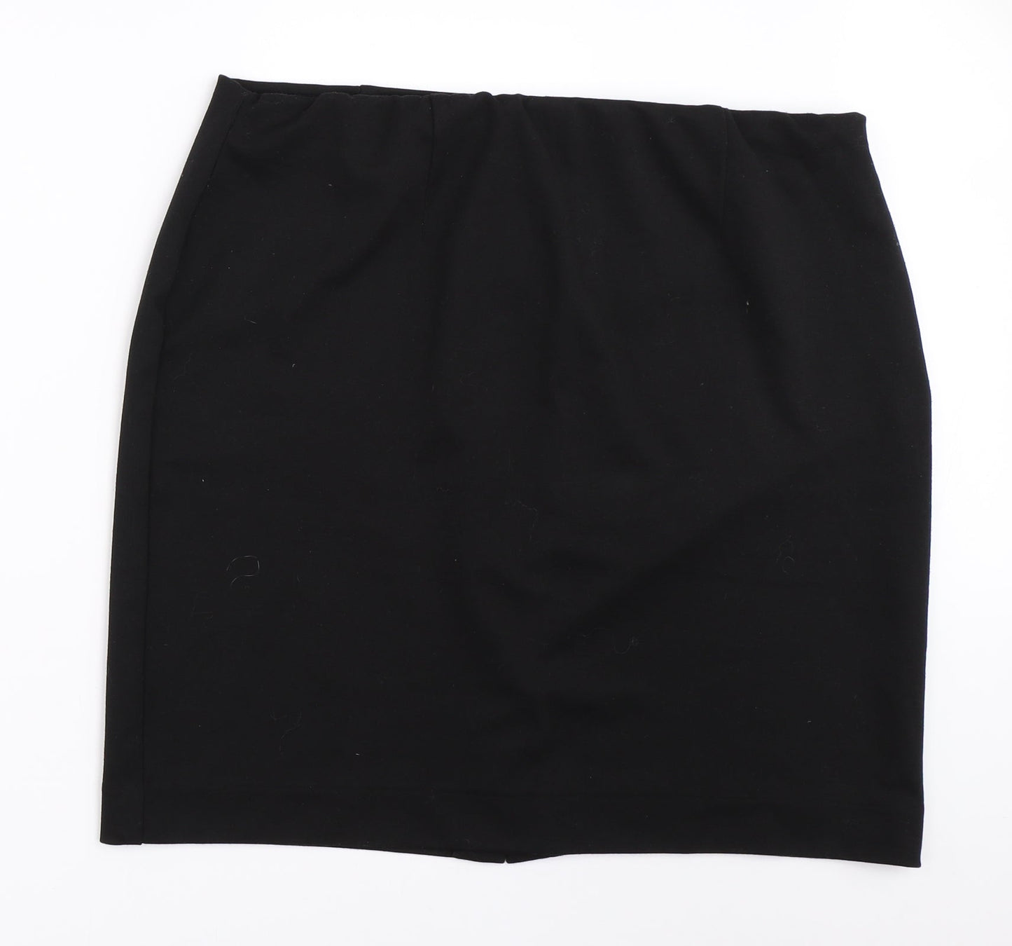 DASH Womens Black   Straight & Pencil Skirt Size XL