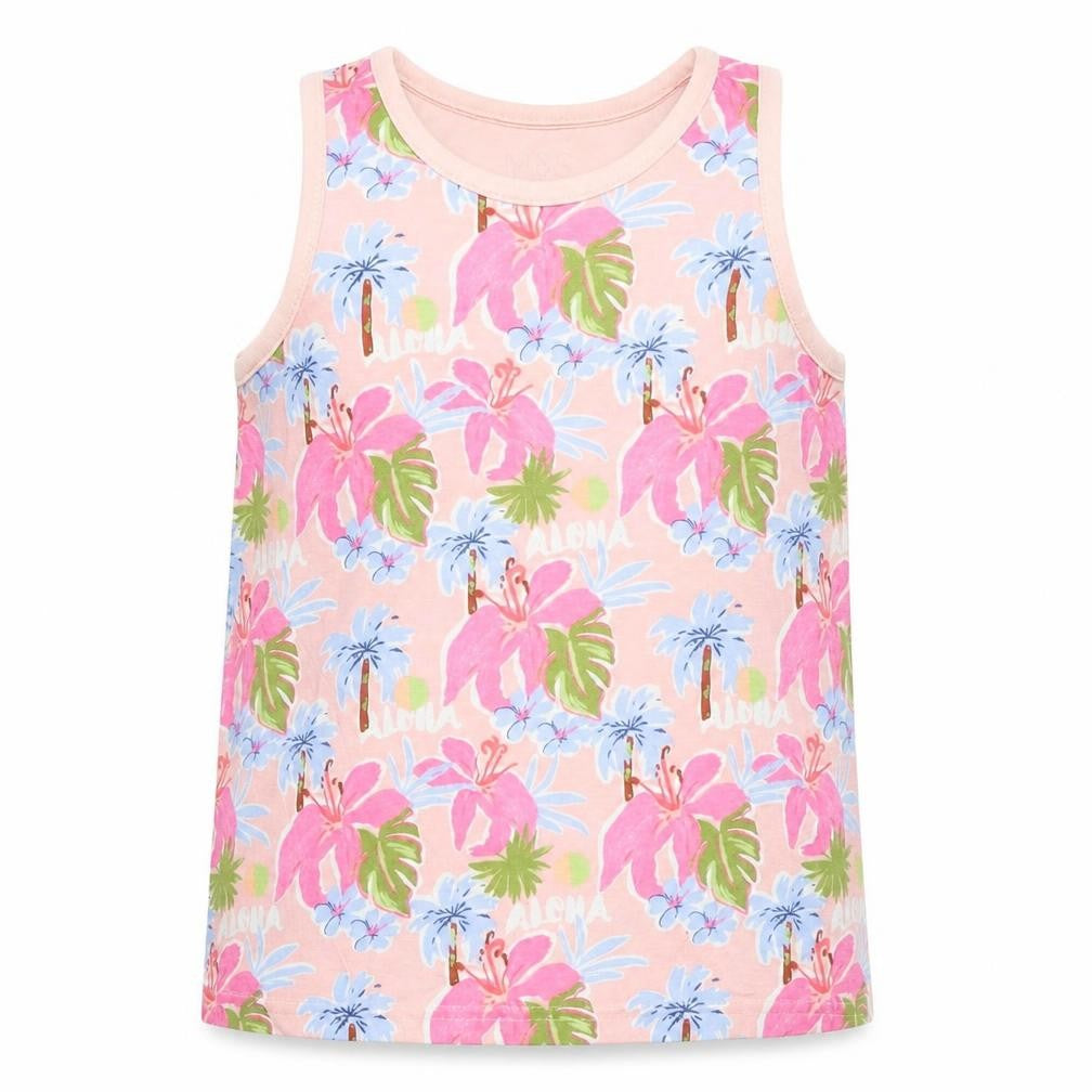 Marks & Spencer Girls Pink   Basic Tank Size 9-10 Years