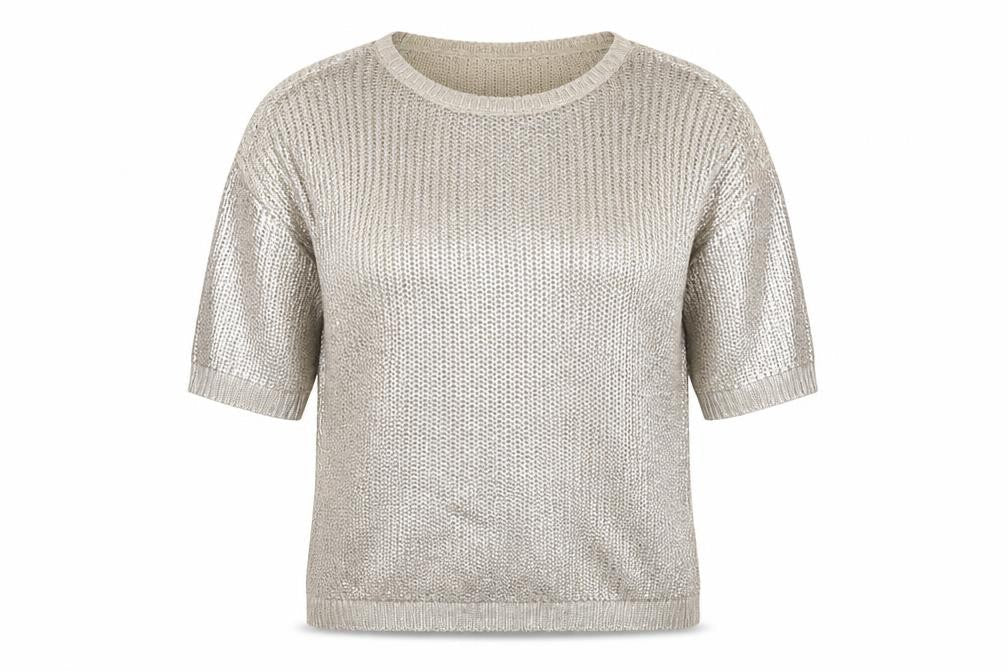 Internacionale Womens Gold   Pullover Jumper Size 12