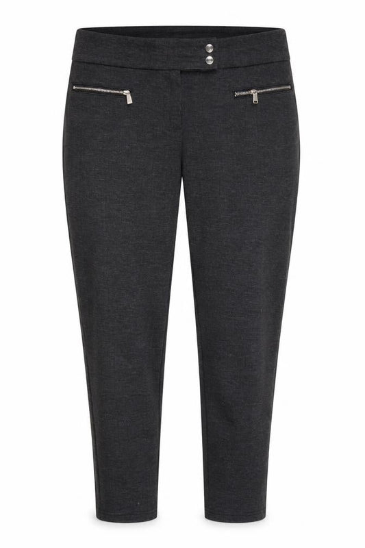 George Womens Grey   Trousers  Size 12 L26 in