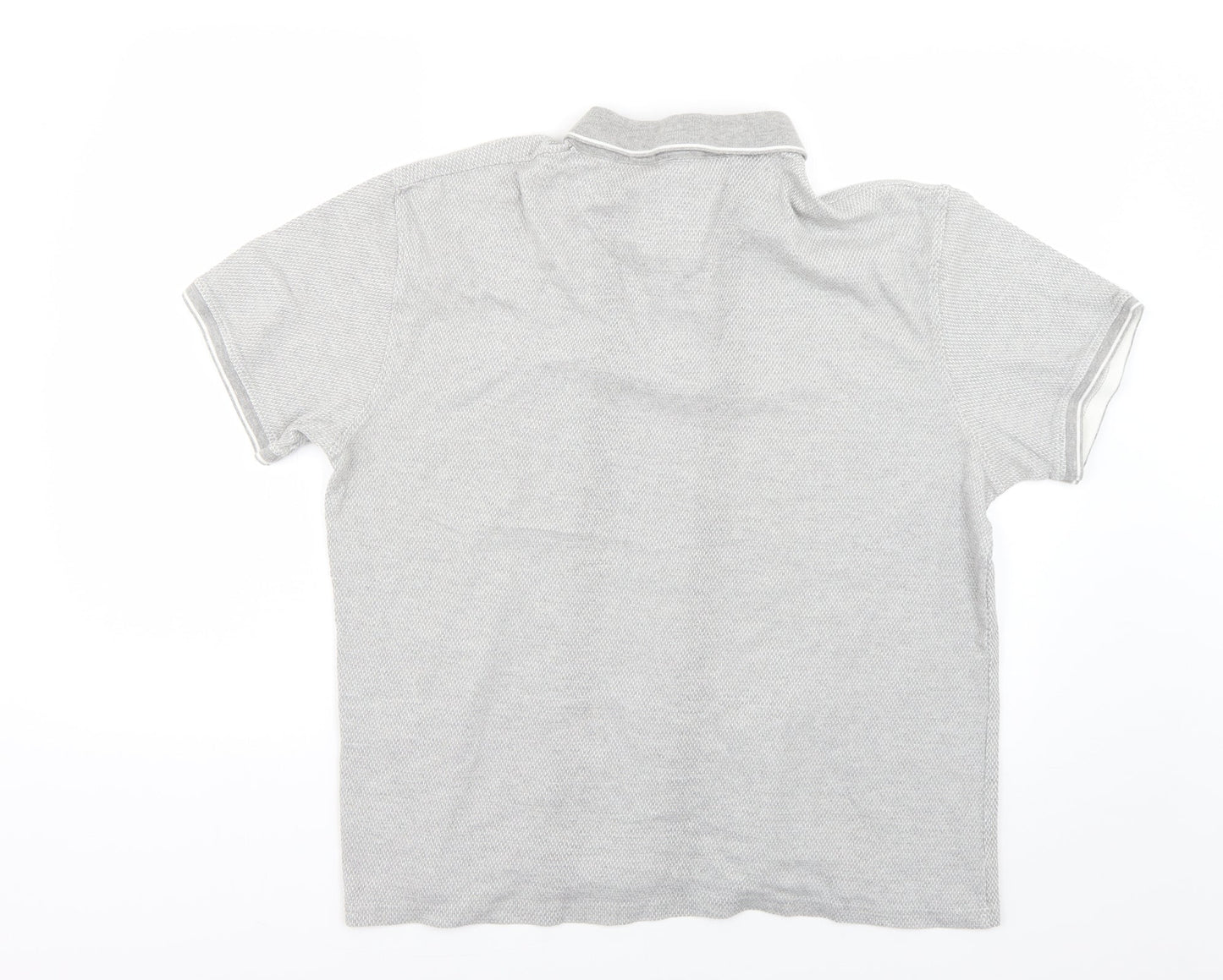 Peacocks Mens Grey    Polo Size XL