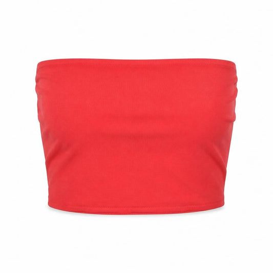 I SAW IT FIRST Womens Red   Cropped Tank Size 4  - Bikini top