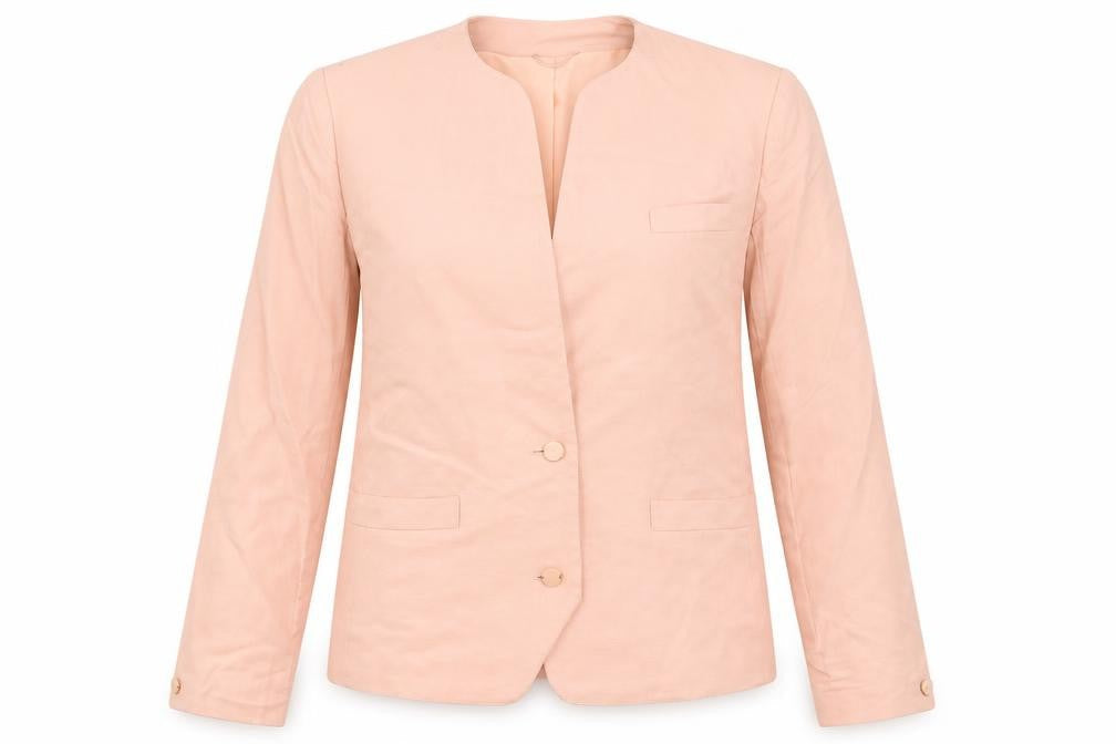 Planet Womens Pink   Jacket Blazer Size 12  - Shoulder Pads