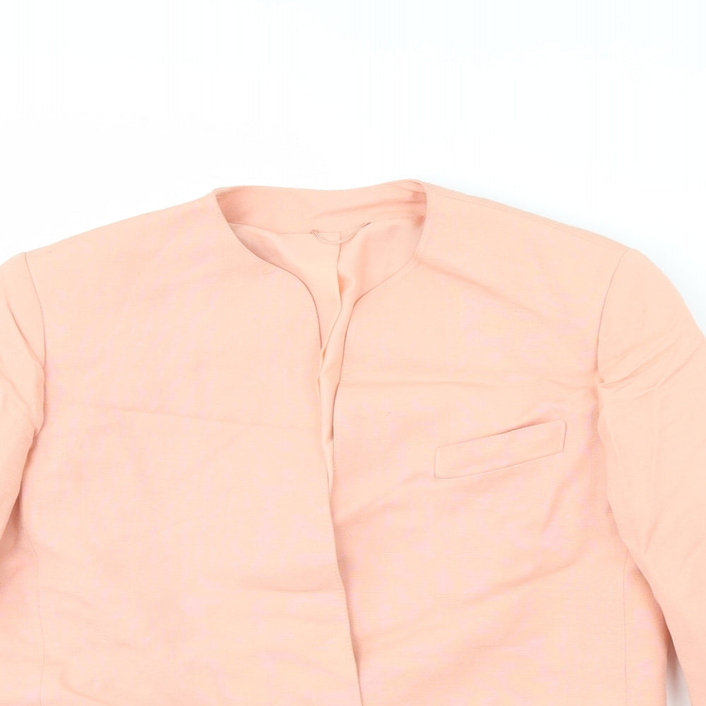 Planet Womens Pink   Jacket Blazer Size 12  - Shoulder Pads