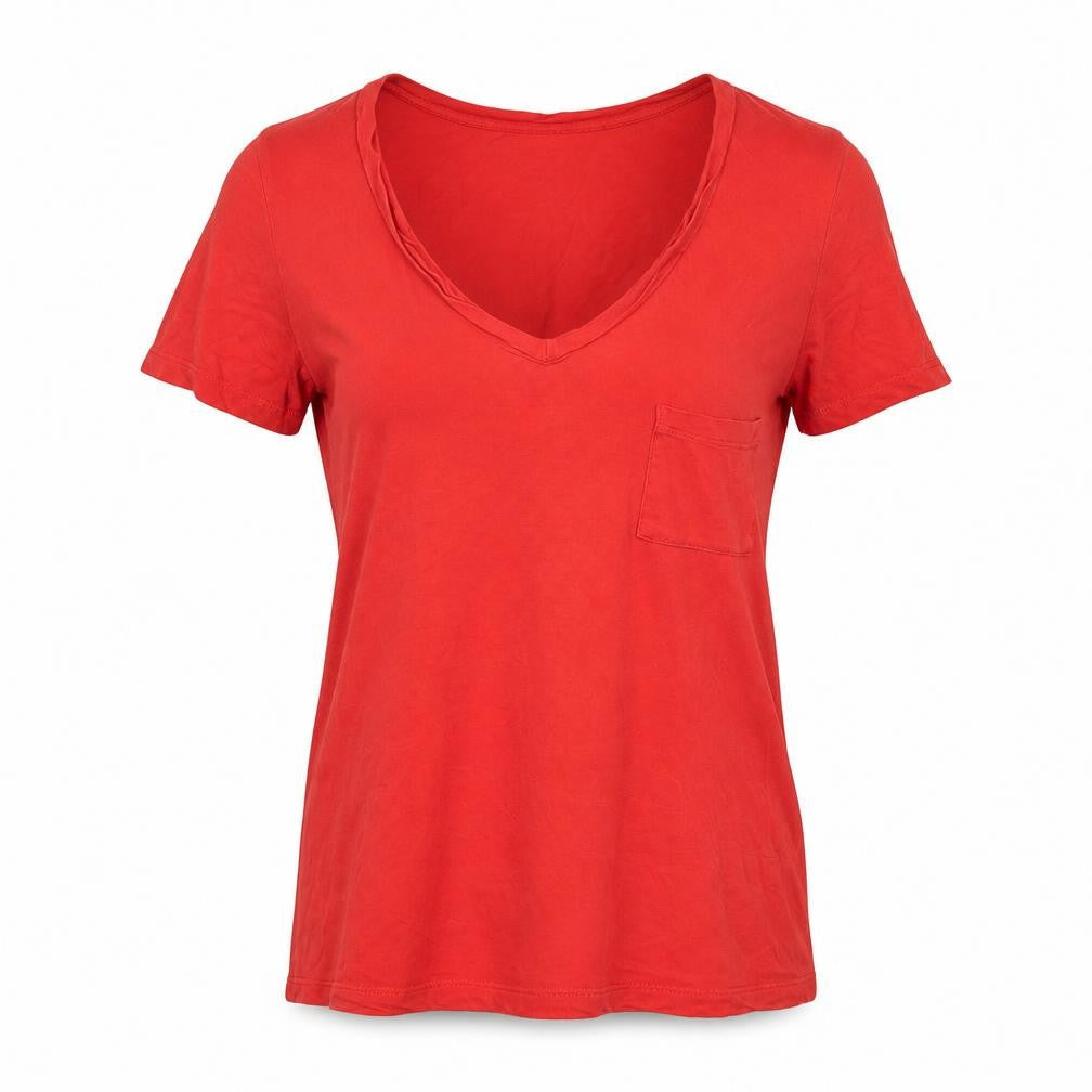Warehouse Womens Orange   Basic T-Shirt Size 12