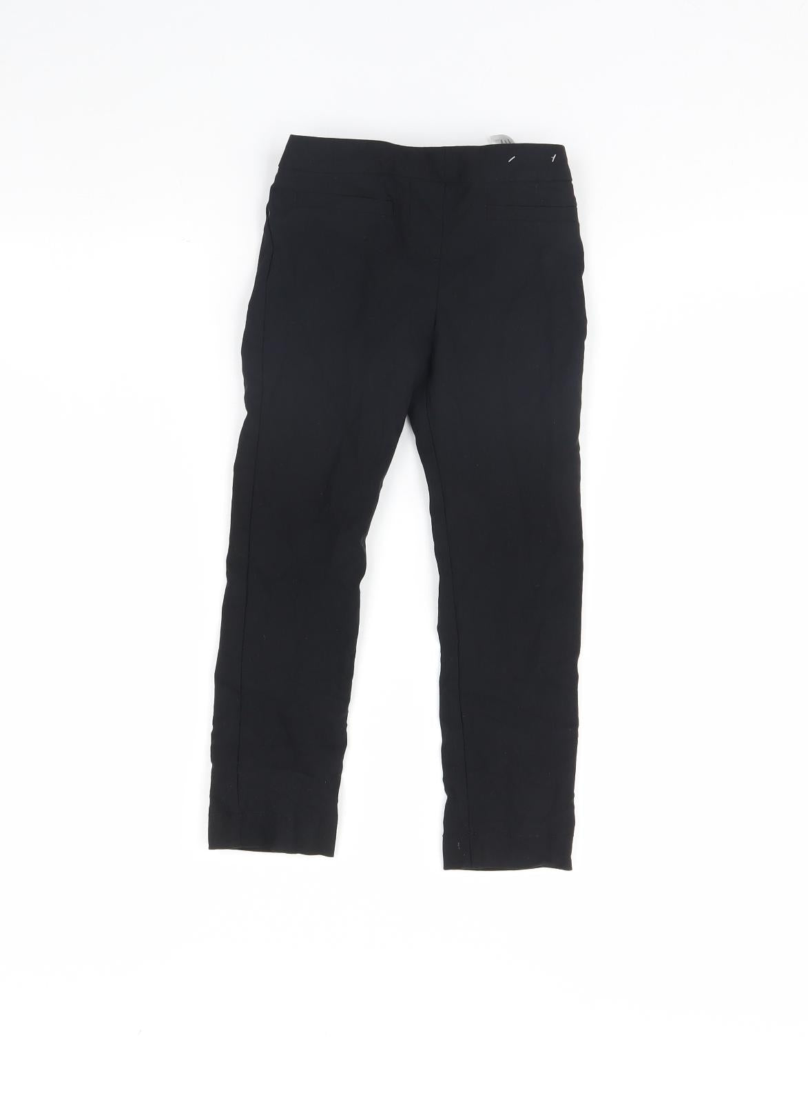 F&F Girls Black   Dress Pants Trousers Size 4 Years