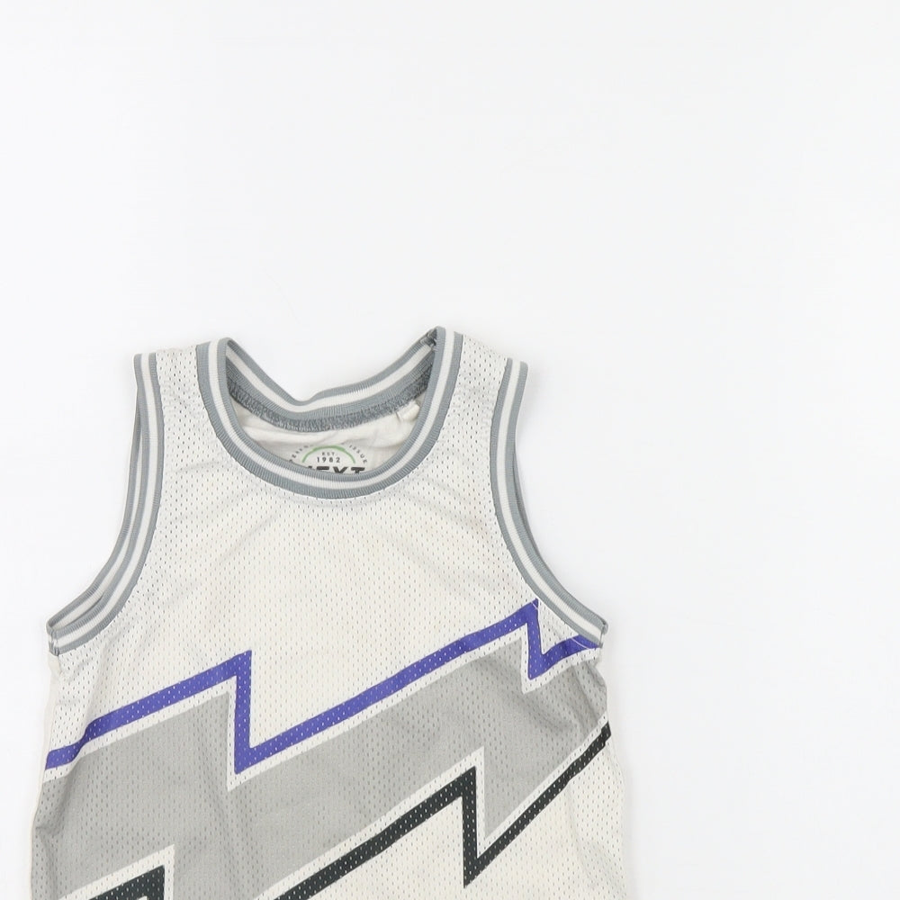 NEXT Boys Ivory   Basic Tank Size 5 Years