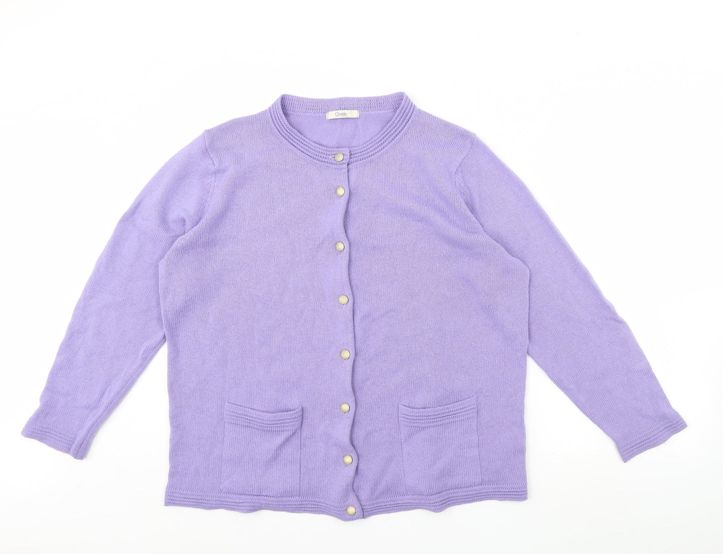 m&s Womens Purple   Jacket  Size 20