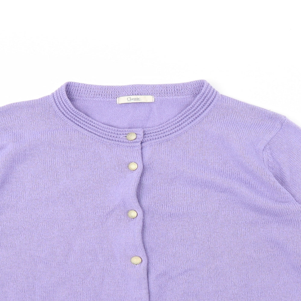 m&s Womens Purple   Jacket  Size 20