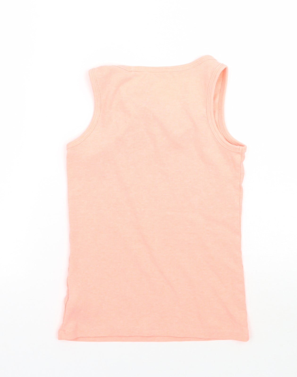 NEXT Girls Orange   Basic Tank Size 7 Years