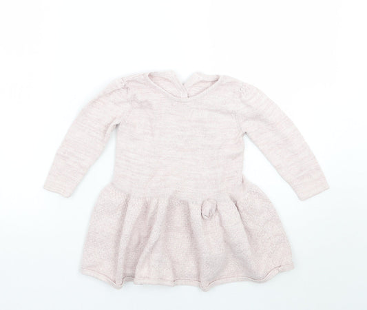 Matalan Girls Pink   A-Line  Size 18-24 Months