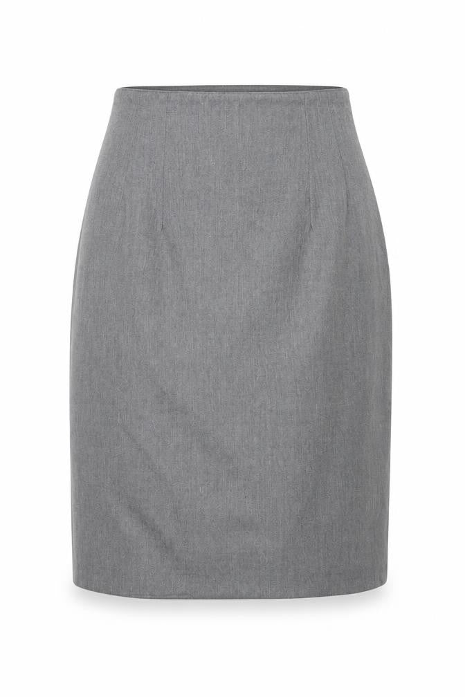 Preworn Womens Grey   A-Line Skirt Size 10