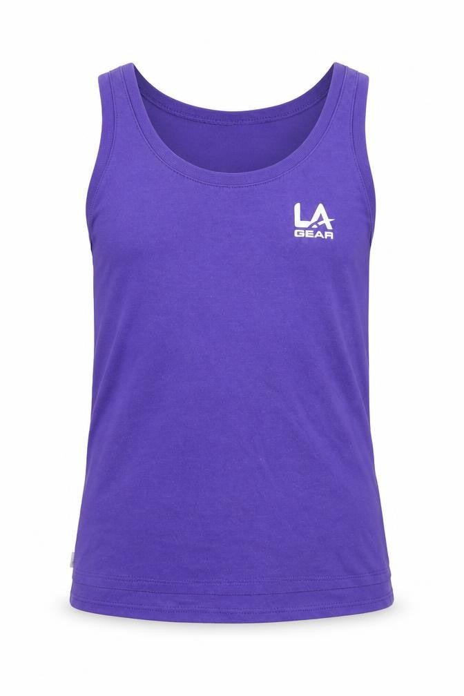 LA Gear Girls Purple   Basic Tank Size 13 Years