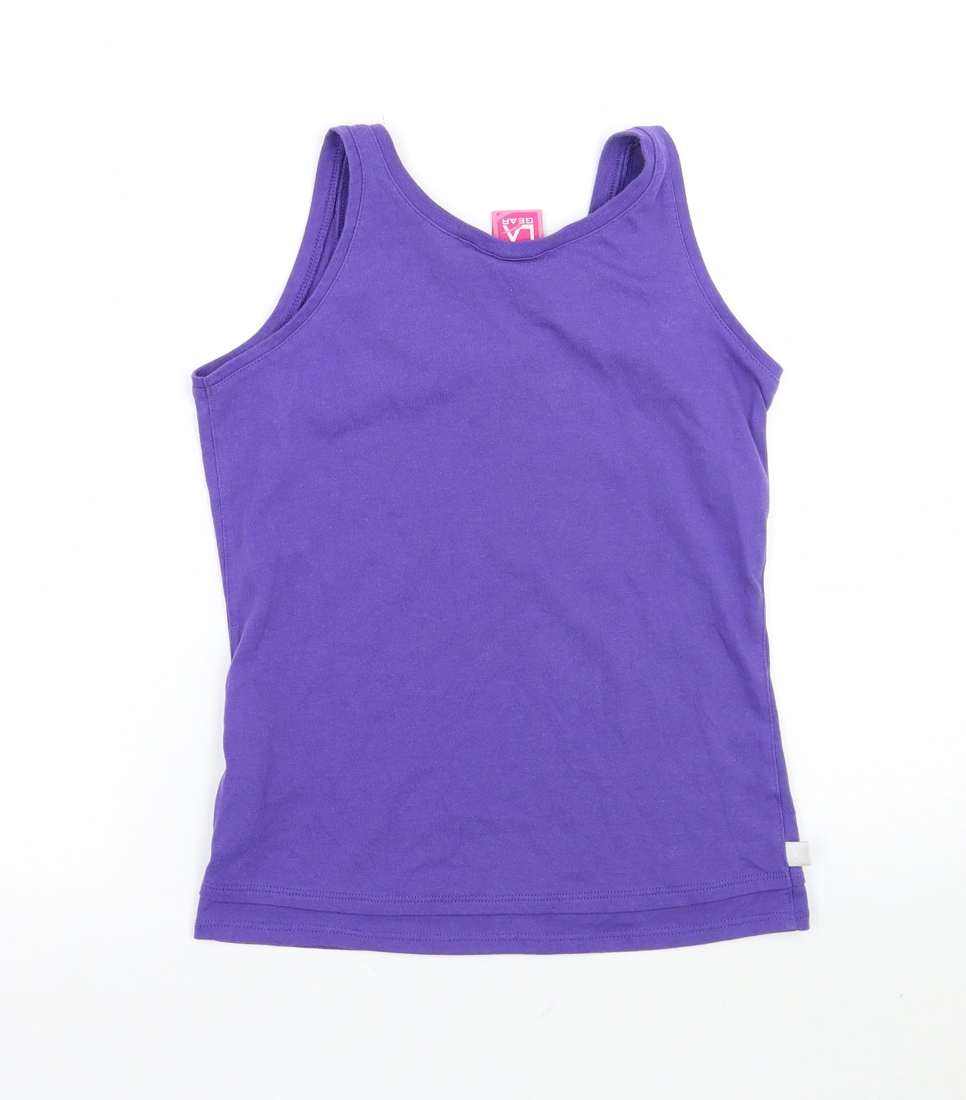 LA Gear Girls Purple   Basic Tank Size 13 Years