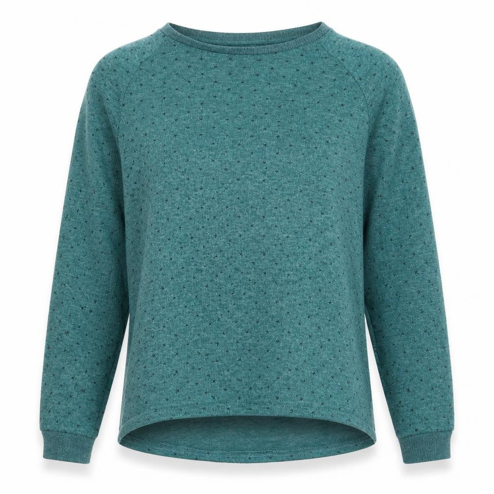 Primark Womens Green Geometric  Pullover Jumper Size 12