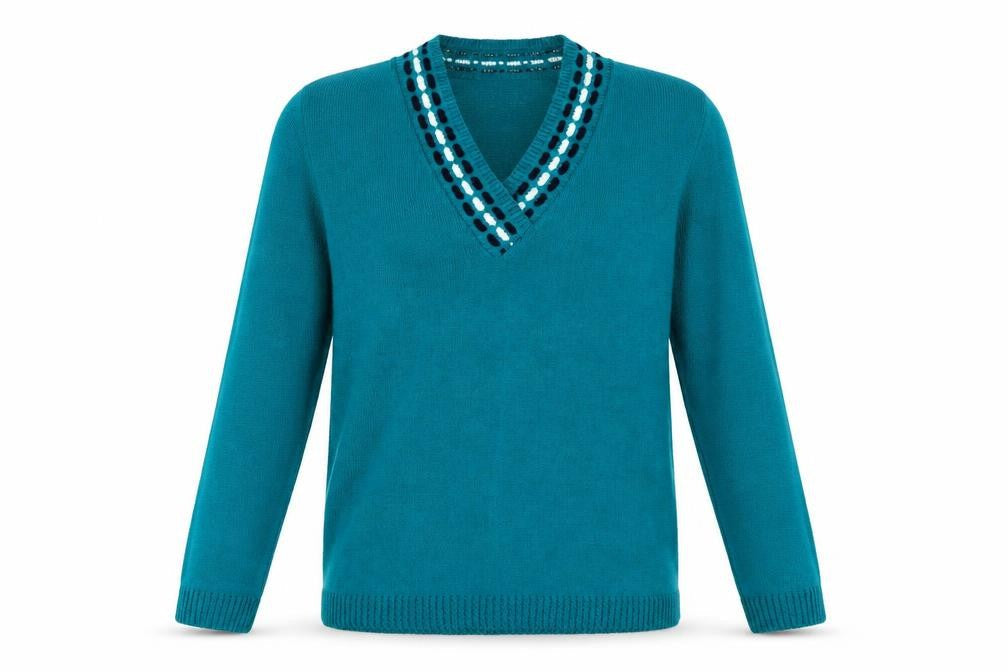 CHIC Womens Green   Pullover Jumper Size L