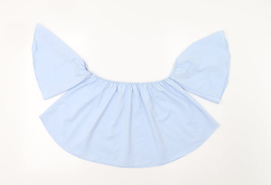 Preworn Womens Blue   Basic Blouse Size M