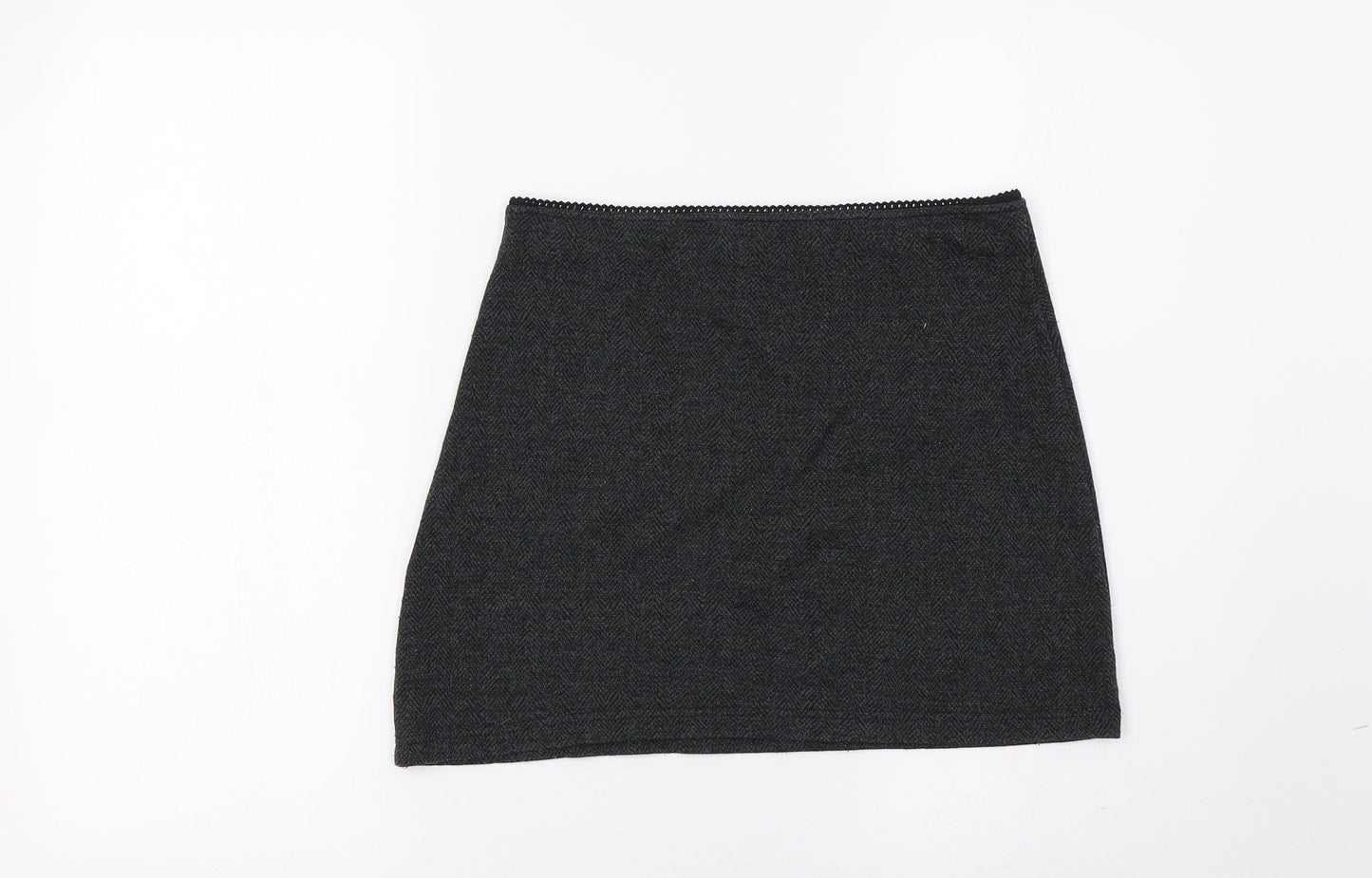 Impuls Womens Grey   Mini Skirt Size M