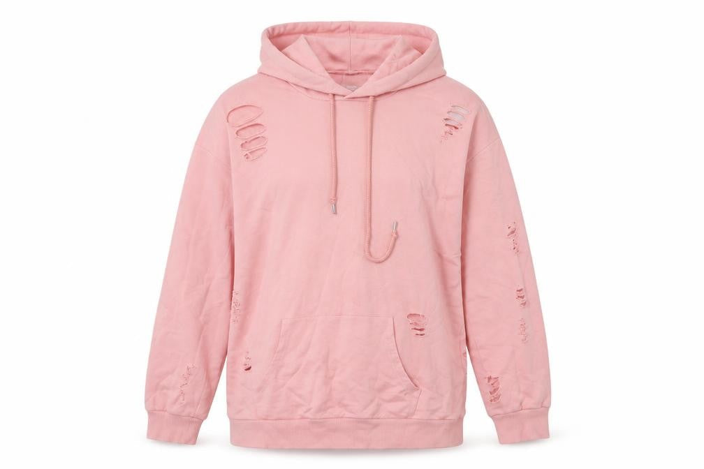 Select Womens Pink   Pullover Hoodie Size 8
