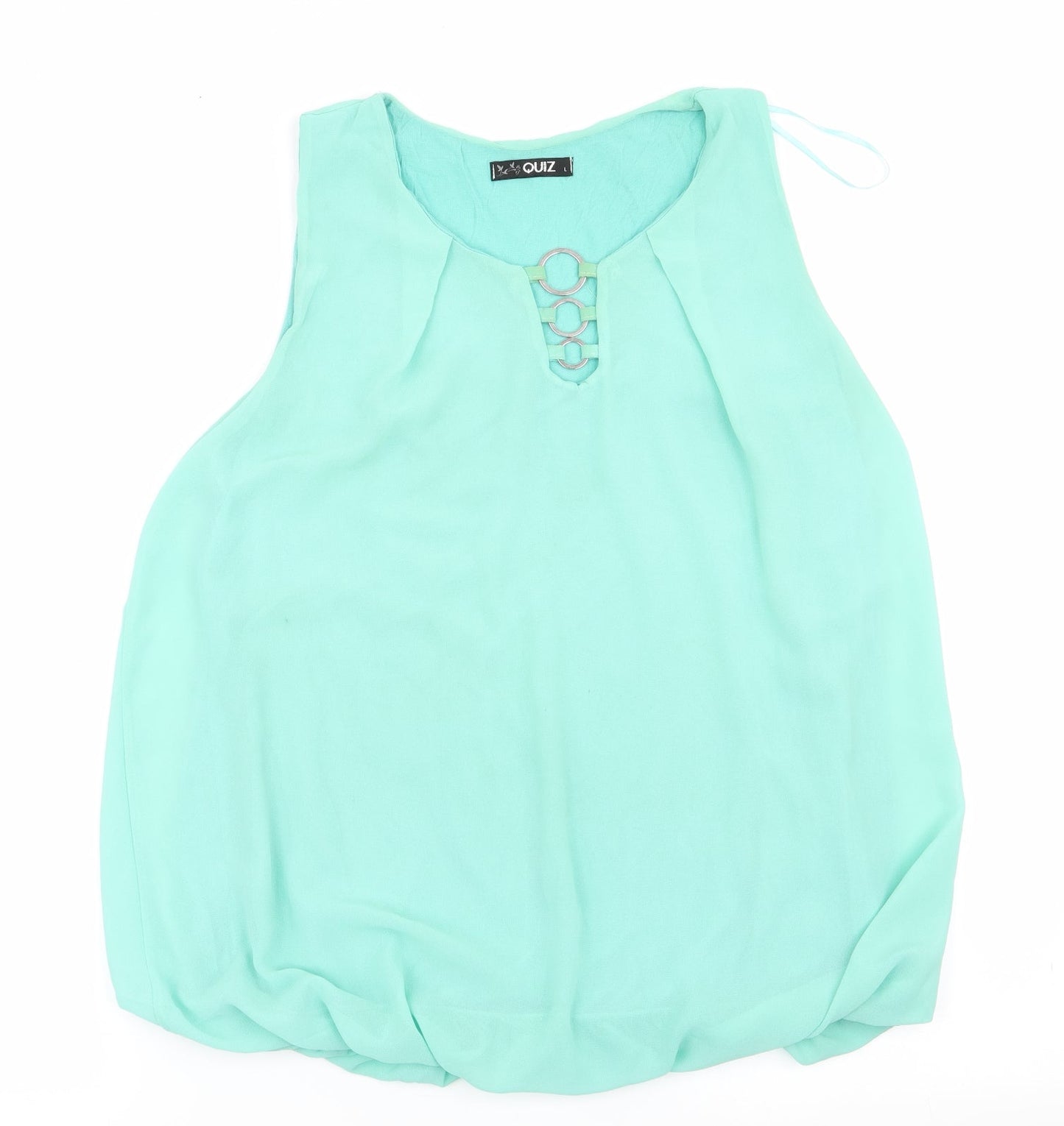 Quiz Womens Green   Basic Blouse Size L
