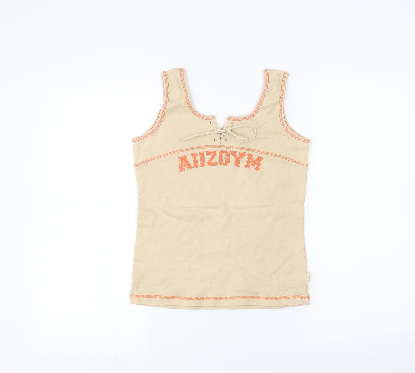 AZ collection Womens Beige   Basic Tank Size L