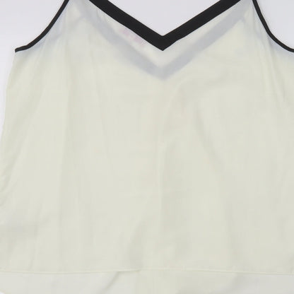 Per Una Womens White   Basic Blouse Size 16