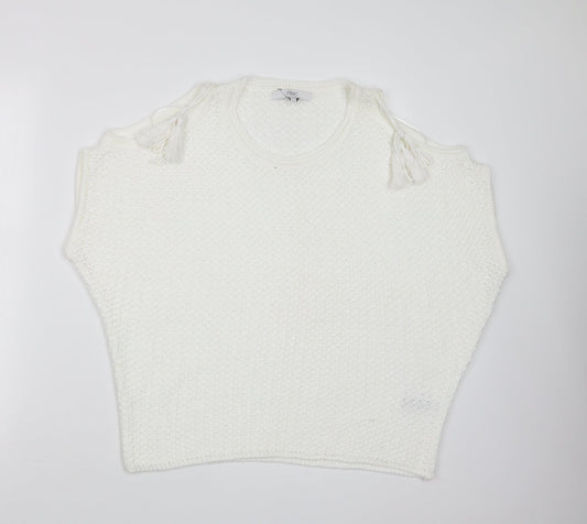 NEXT Womens White   Basic T-Shirt Size S