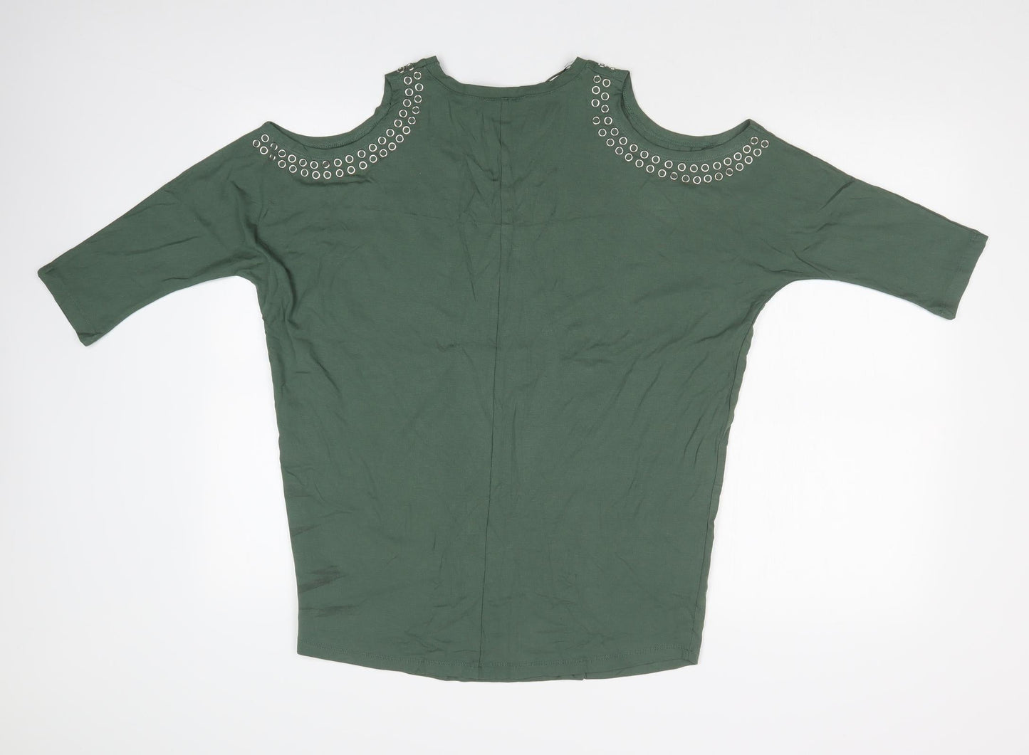 Select Womens Green   Basic T-Shirt Size 10