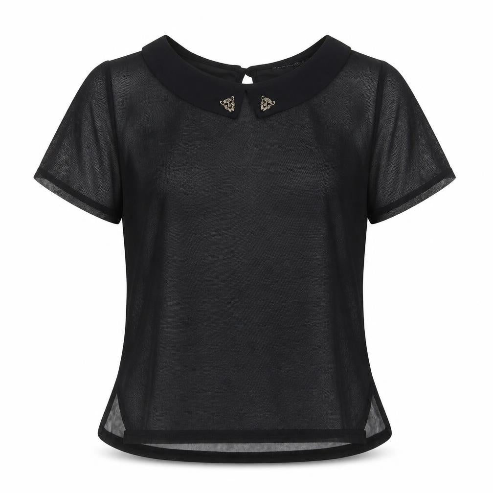 Atmosphere Womens Black   Basic T-Shirt Size 10