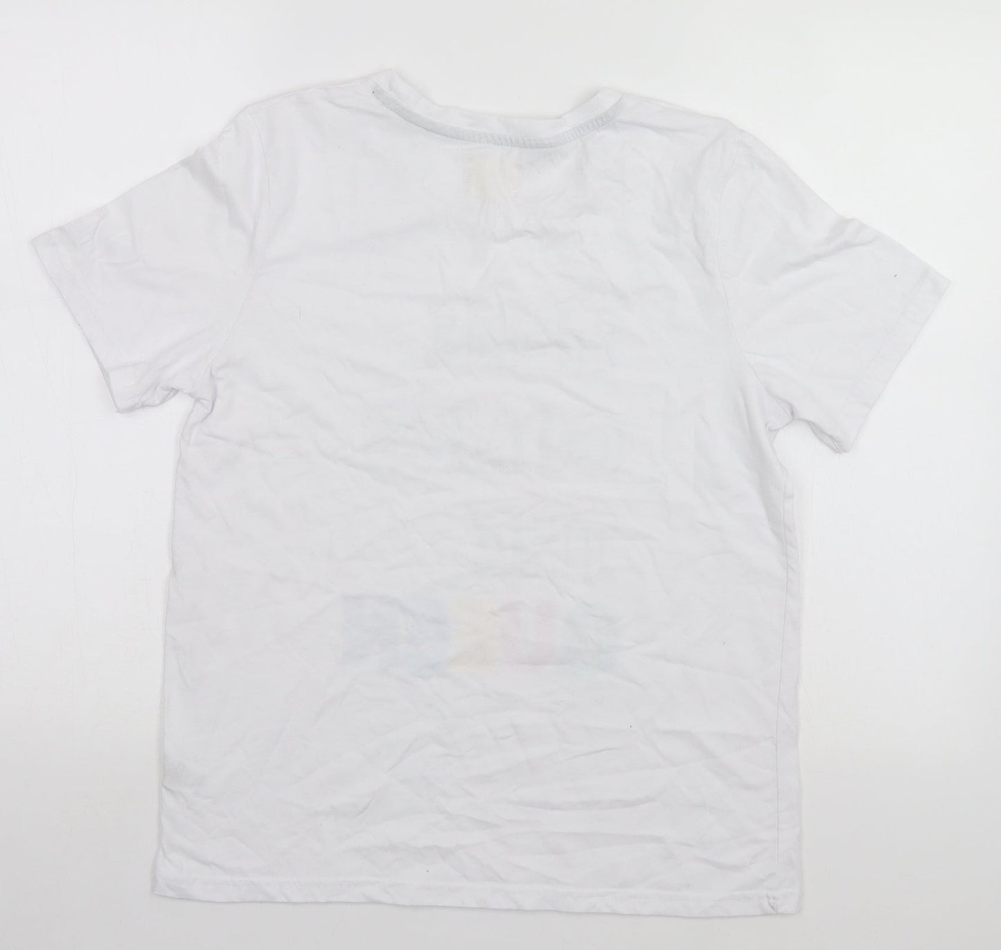DREAM Womens White   Basic T-Shirt Size 12  - Here comes the Queen
