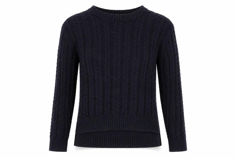 H&M Womens Blue Argyle/Diamond  Pullover Jumper Size XS