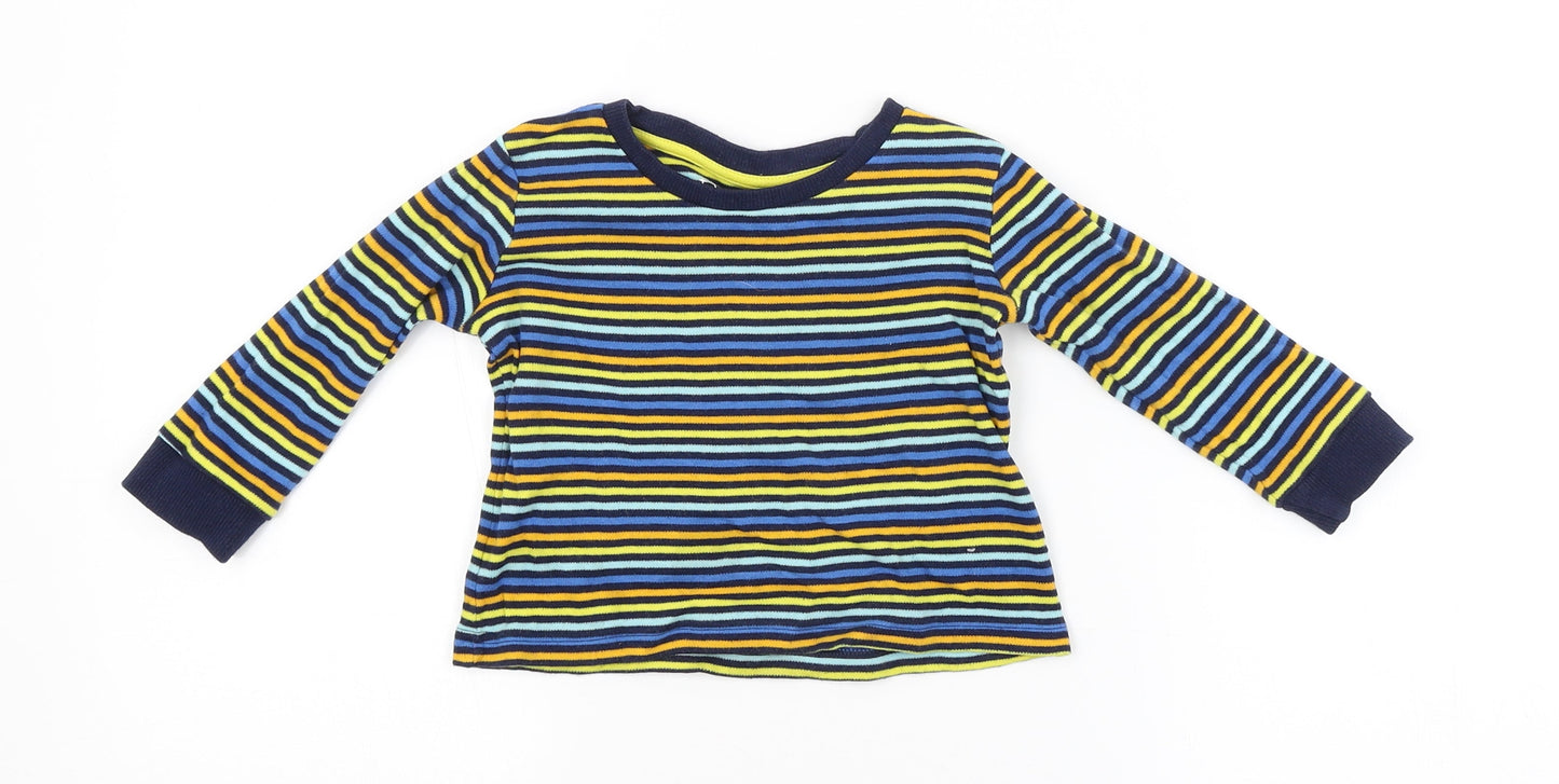 BY VERY Baby Multicoloured Striped  Basic T-Shirt Size 18-24 Months