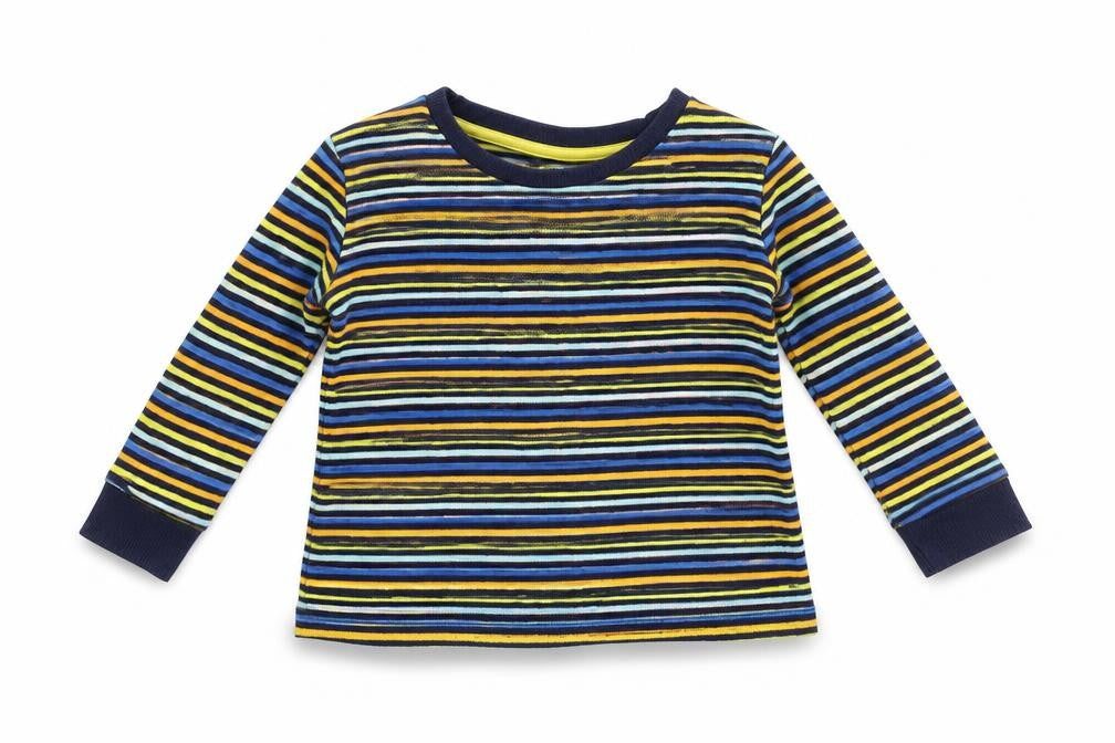 Very Baby Multicoloured Striped Basic T-Shirt Size 18-24 Months