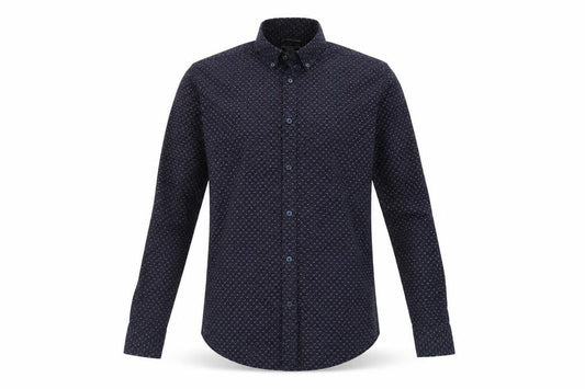 F&F Mens Multicoloured Argyle/Diamond   Button-Up Size M