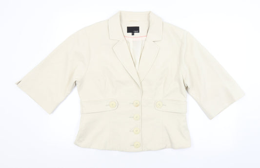 NEXT Womens Beige   Jacket  Size 16