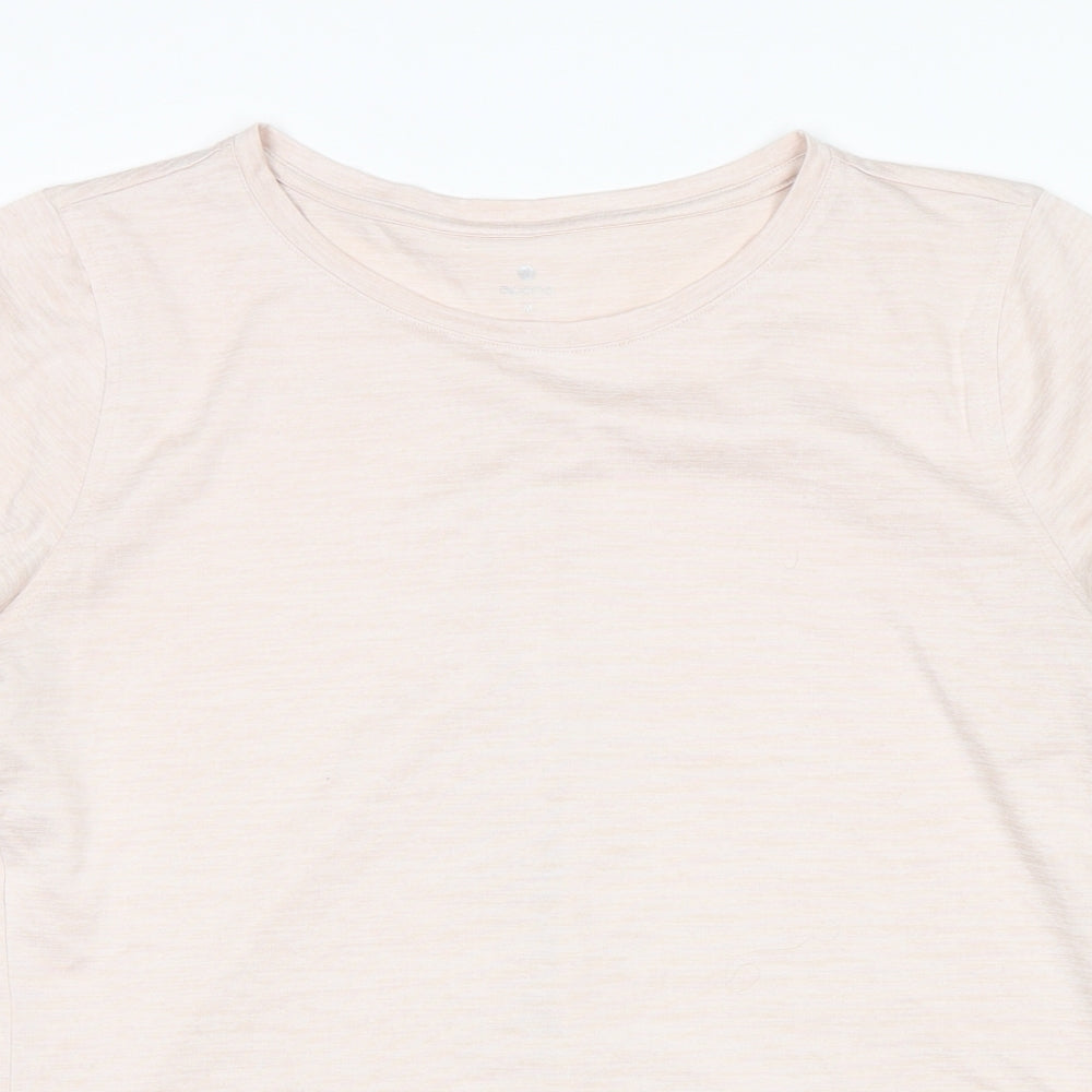 apana Womens Beige   Basic T-Shirt Size M