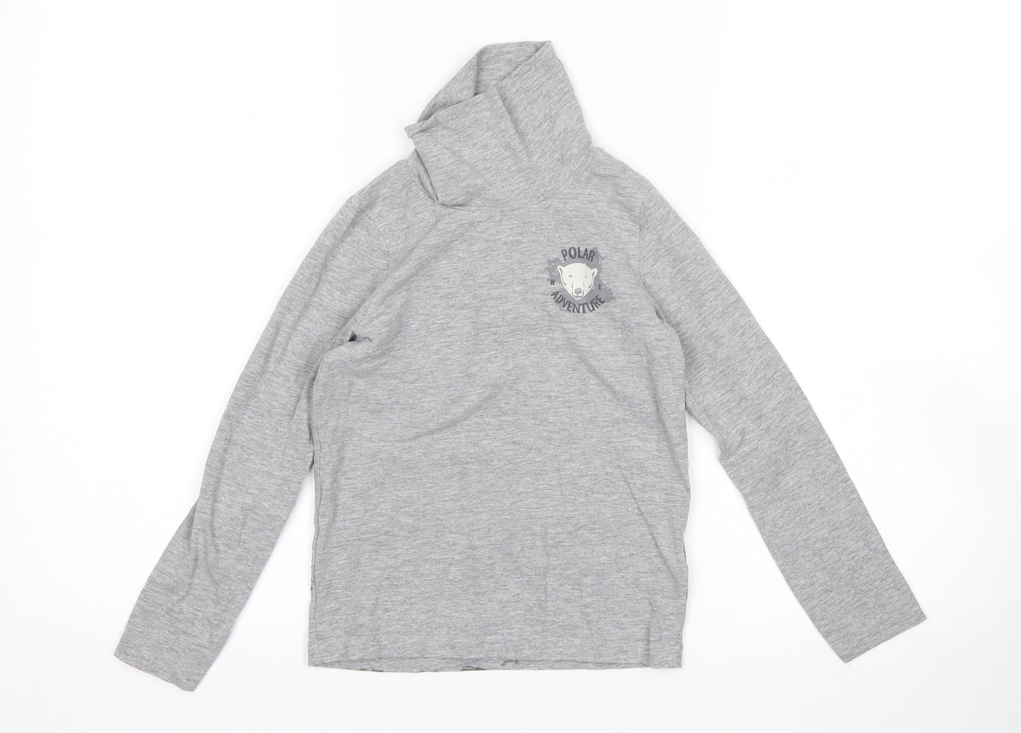 Lupilu Boys Grey   Basic T-Shirt Size 7-8 Years