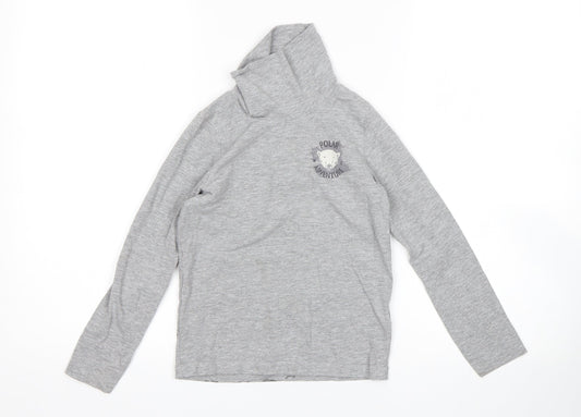 Lupilu Boys Grey   Basic T-Shirt Size 7-8 Years