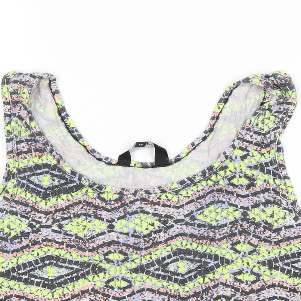 New Look Womens Multicoloured   Basic Tank Size 12