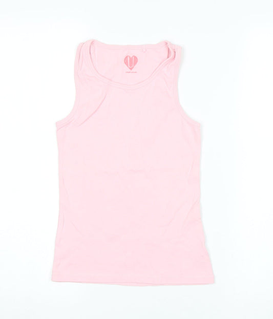 NEXT Girls Pink   Basic Tank Size 9 Years