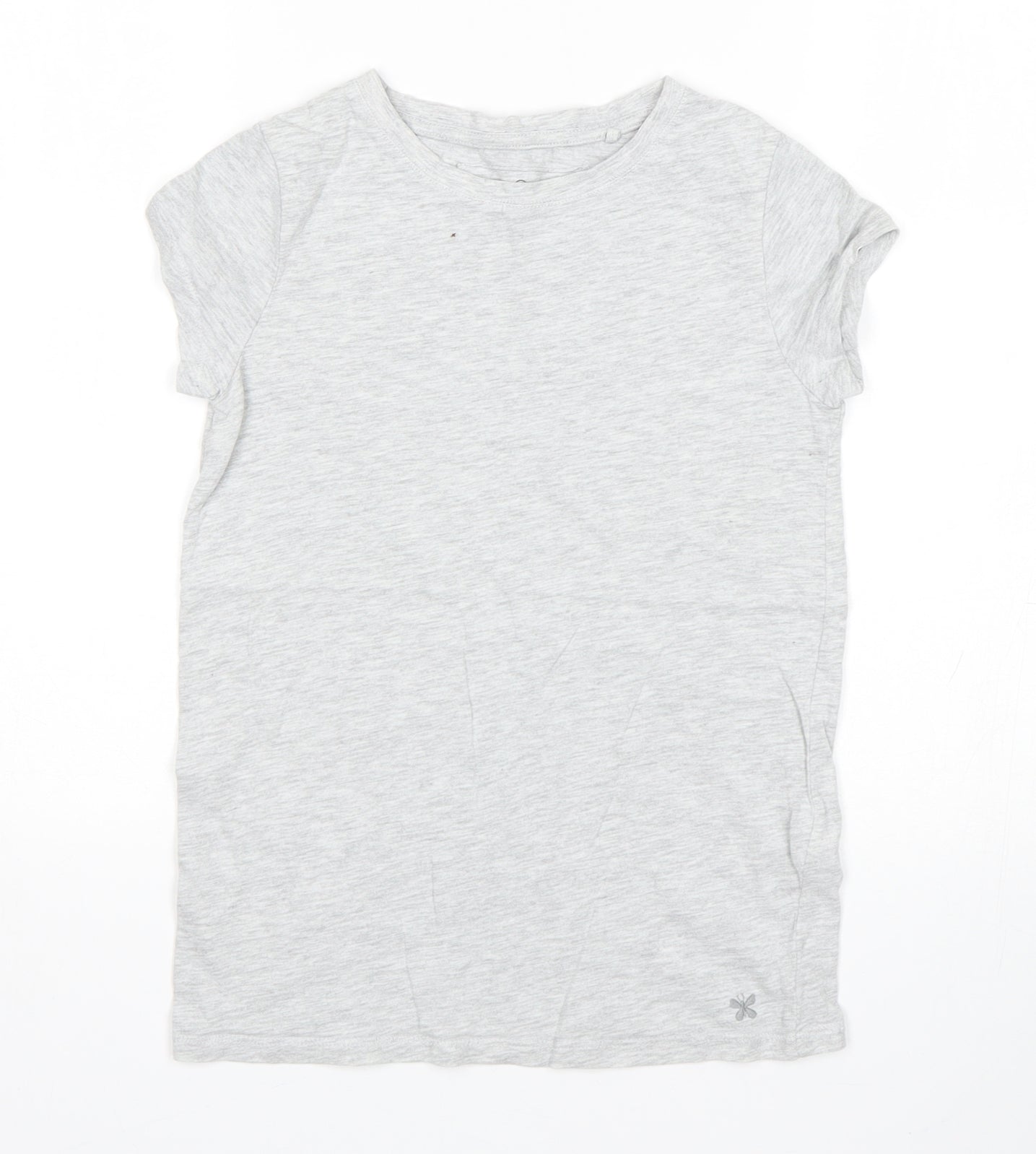 NEXT Girls Grey   Basic T-Shirt Size 9 Years