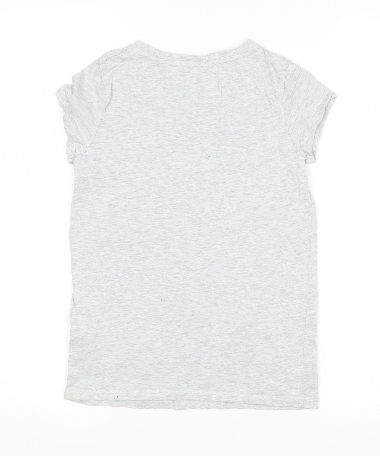 NEXT Girls Grey   Basic T-Shirt Size 9 Years