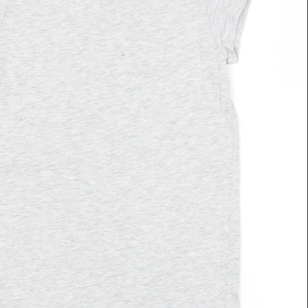 NEXT Girls Grey   Basic T-Shirt Size 9 Years